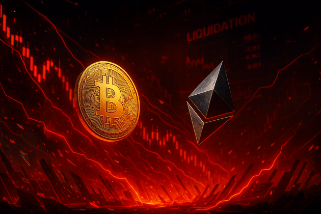 Crypto Liquidations Hit $1.2 Billion As Bitcoin, Ethereum Plummet